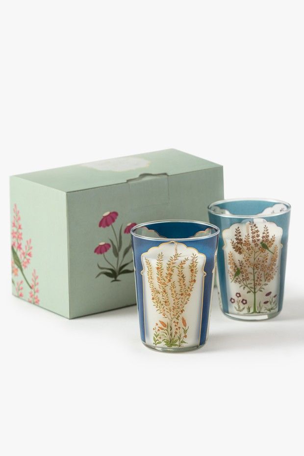 Set Of 2- Fergana Candle