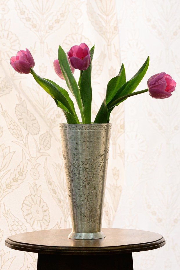 Tulip Vase Brass